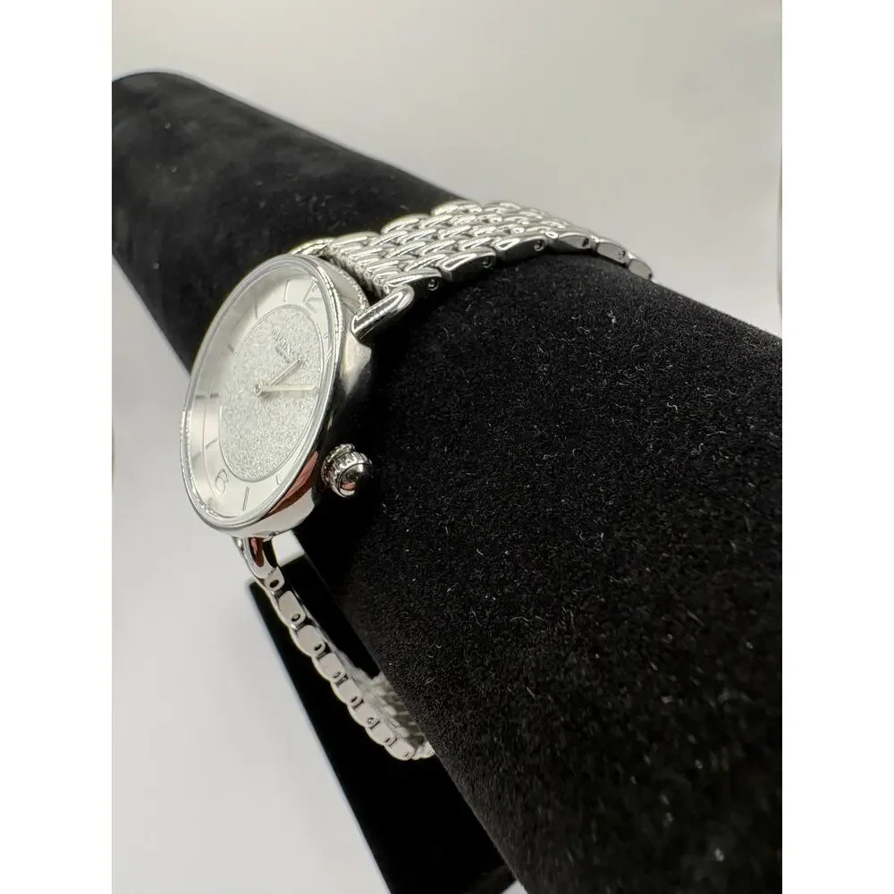 COACH Women's Silver Elliot Stainless Steel Watch 28mm